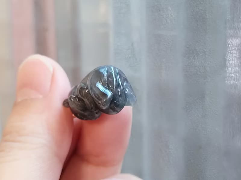 【親翠】天然翡翠 奶兇冰烏雞胖肚萌猛虎項鍊 生肖 虎 送禮首選