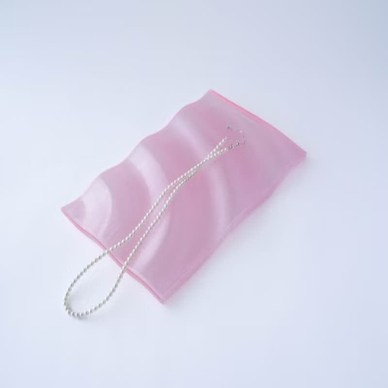 幾何波浪首飾展示架輕奢裝飾擺件北歐風 ins家居飾品小眾設計托盤