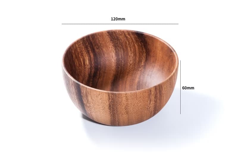 Islandoffer島嶼製作 簡約相思木小碗 12 x 6 木系餐具 (一件)