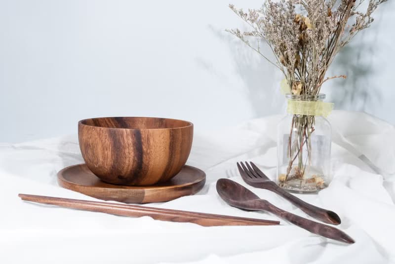 Islandoffer島嶼製作 簡約相思木小碗 12 x 6 木系餐具 (一件)