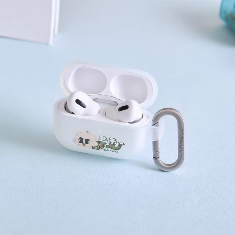 阿啾小劇場趴趴教召款強悍防摔AirPods保護套