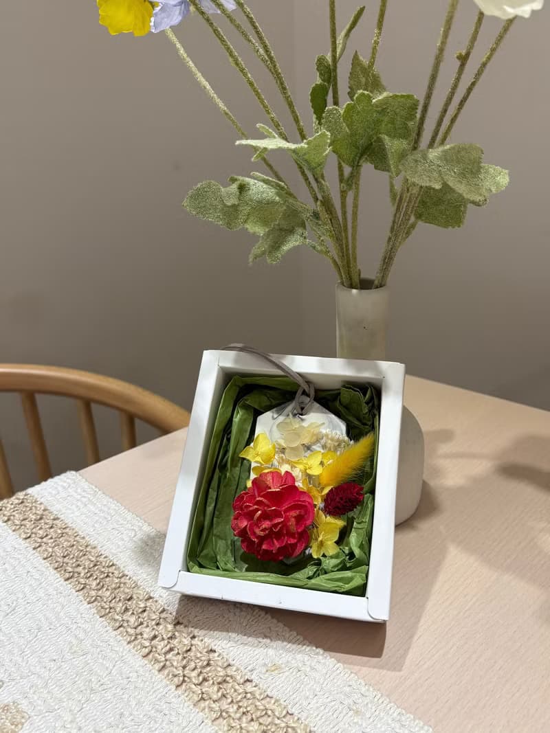 嵐緹花香室 永生花擴香花磚/ 母親節禮物/ 生日禮物/ 婚禮小物