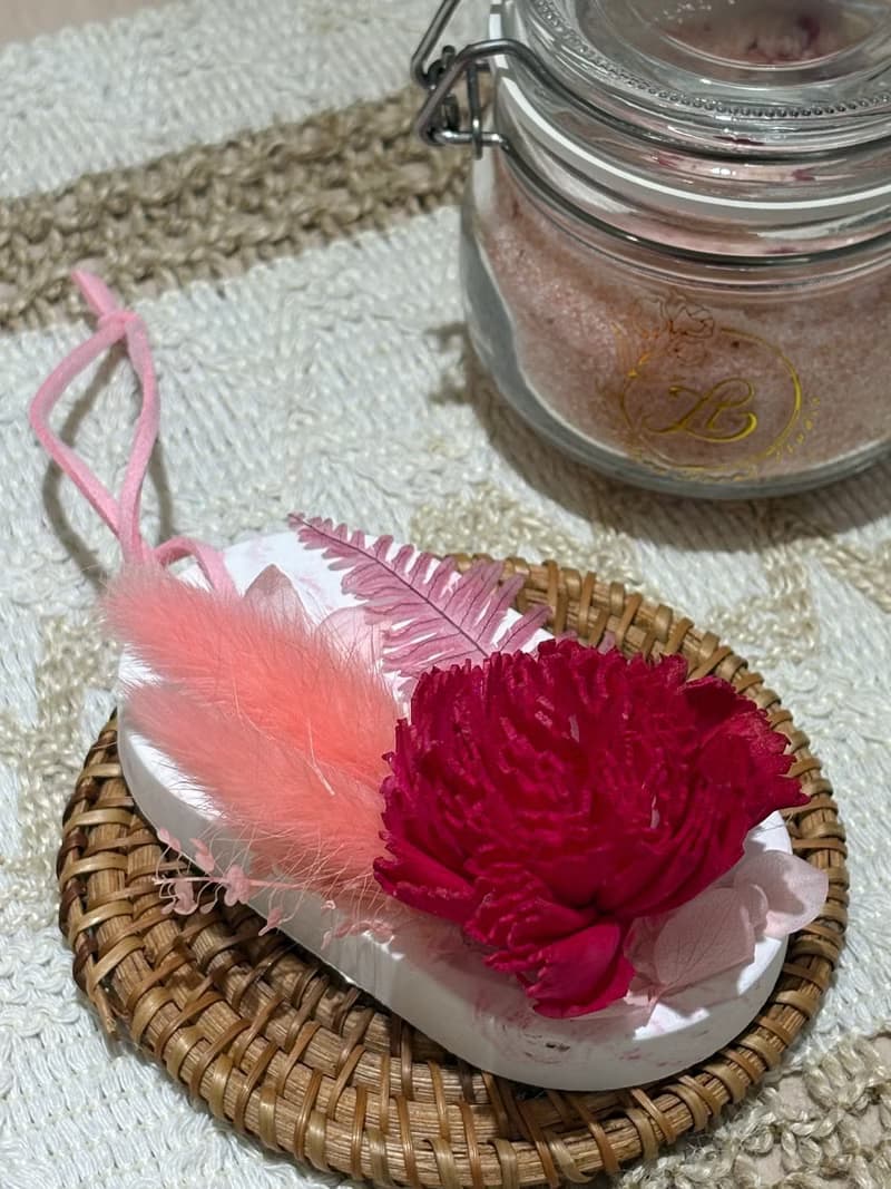 嵐緹花香室 永生花擴香花磚/ 母親節禮物/ 生日禮物/ 婚禮小物