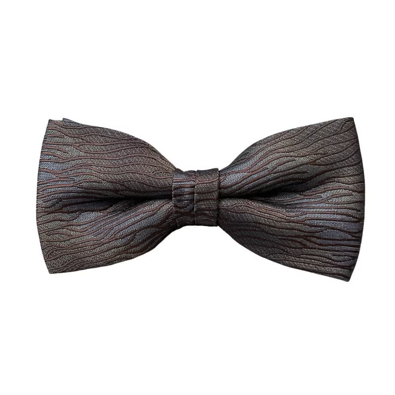 咖啡樹枝灰領結