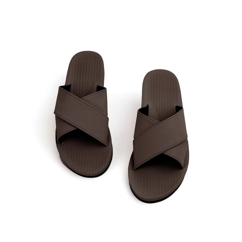 indosole CROSS 環保拖鞋 大地棕 女