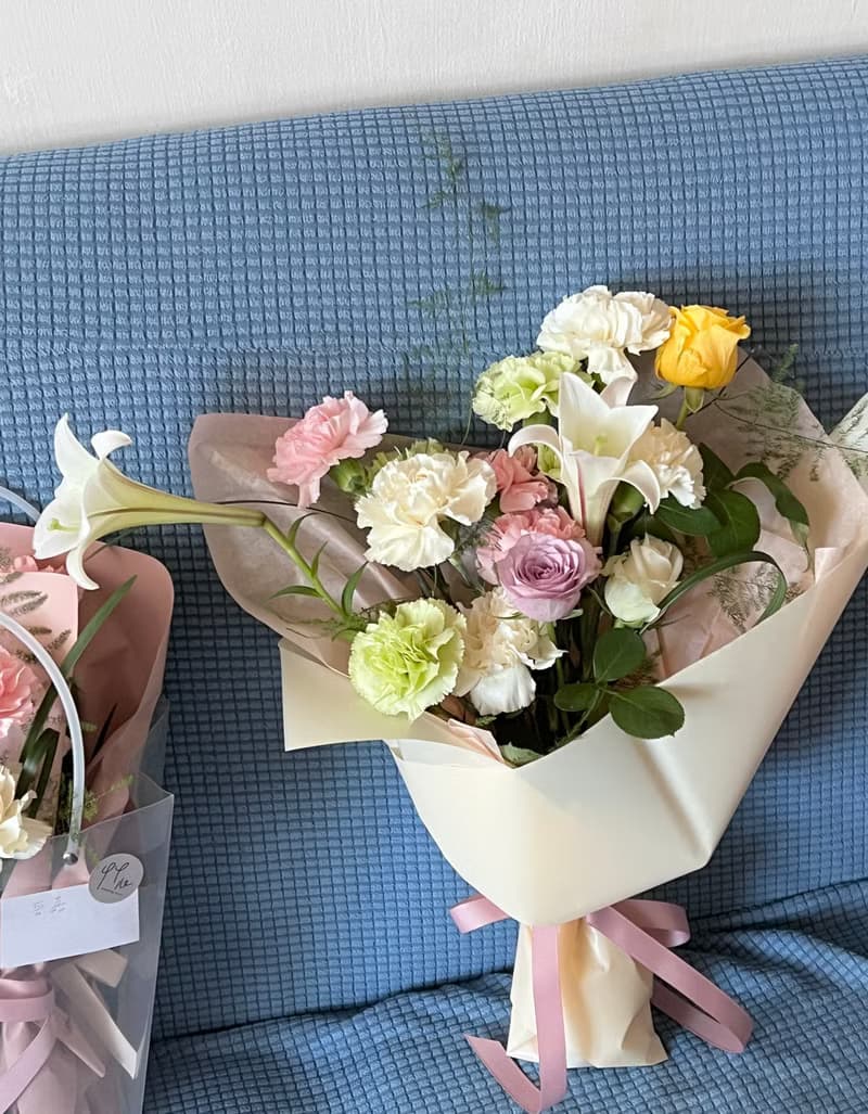 驚喜花束/花束盲盒/無法指定花種/鮮花花束/當週新鮮花材與色系