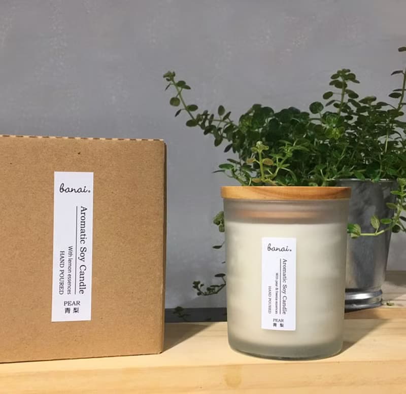 手作天然香氛大豆蠟燭 | 居家香薰蠟燭 | 精油蠟燭