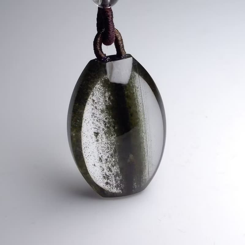 森嶺之心 綠幽靈的生命軸線 項鍊吊墜 PN0018