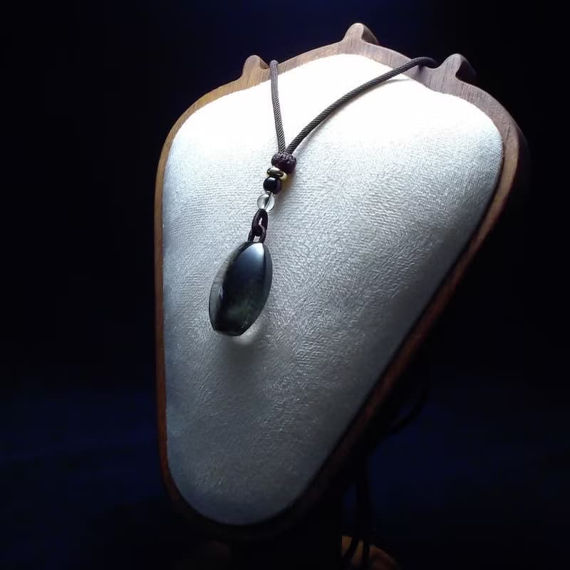 森嶺之心 綠幽靈的生命軸線 項鍊吊墜 PN0018