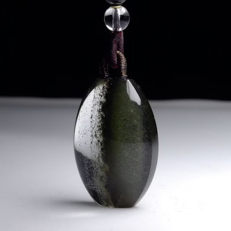 森嶺之心 綠幽靈的生命軸線 項鍊吊墜 PN0018