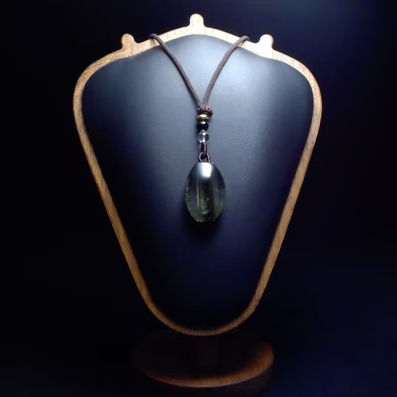 森嶺之心 綠幽靈的生命軸線 項鍊吊墜 PN0018