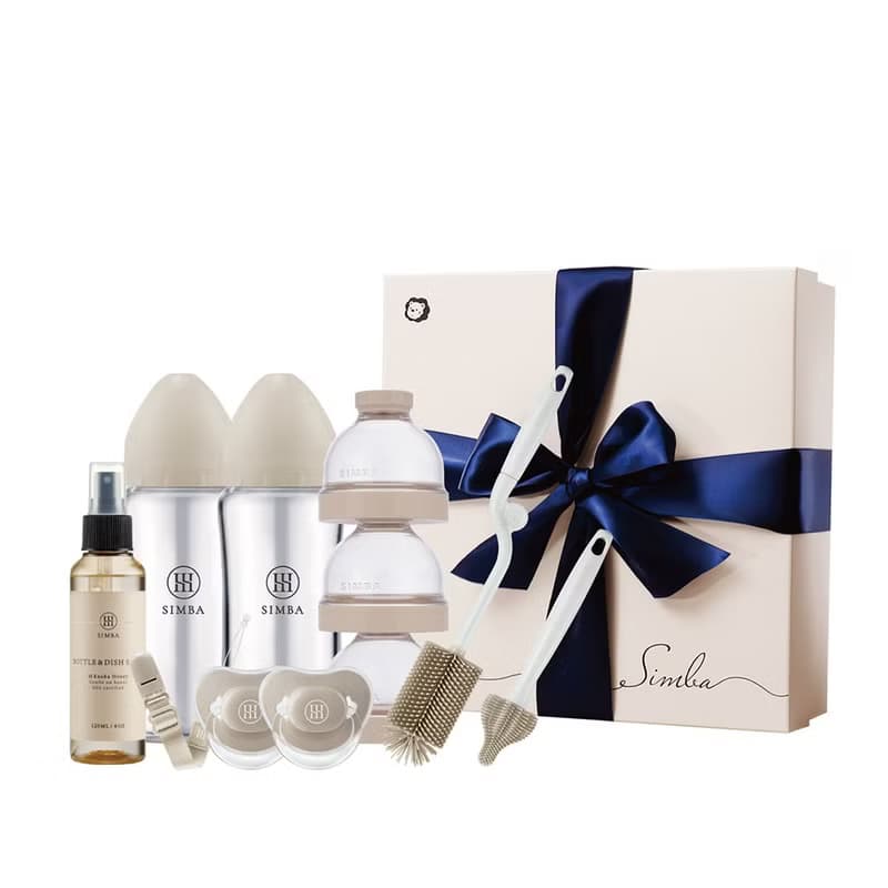 【Simba小獅王辛巴】蘊蜜質金玻璃新生臻選禮盒/彌月禮盒