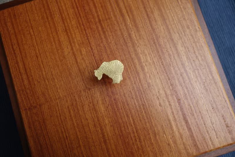 ShouZhuo handmade---黃銅棕熊糖果盒(手工訂製動物五金)