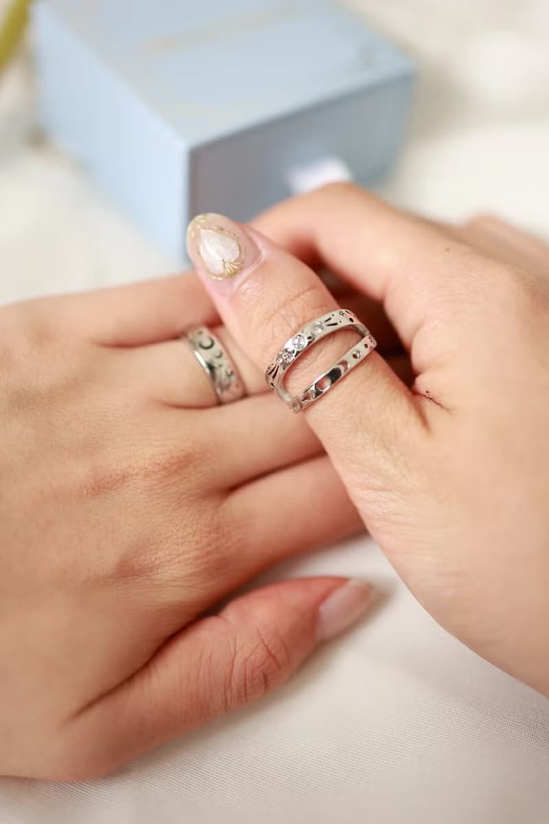 Travel the universe ring純銀戒指