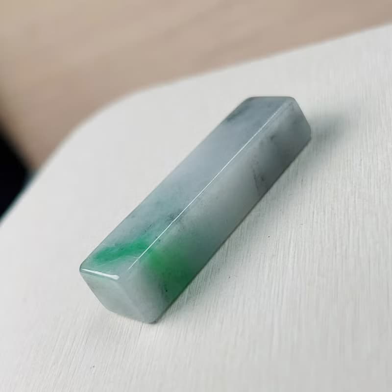 飄陽綠翡翠印章 | 天然緬甸玉A貨翡翠 | 送禮