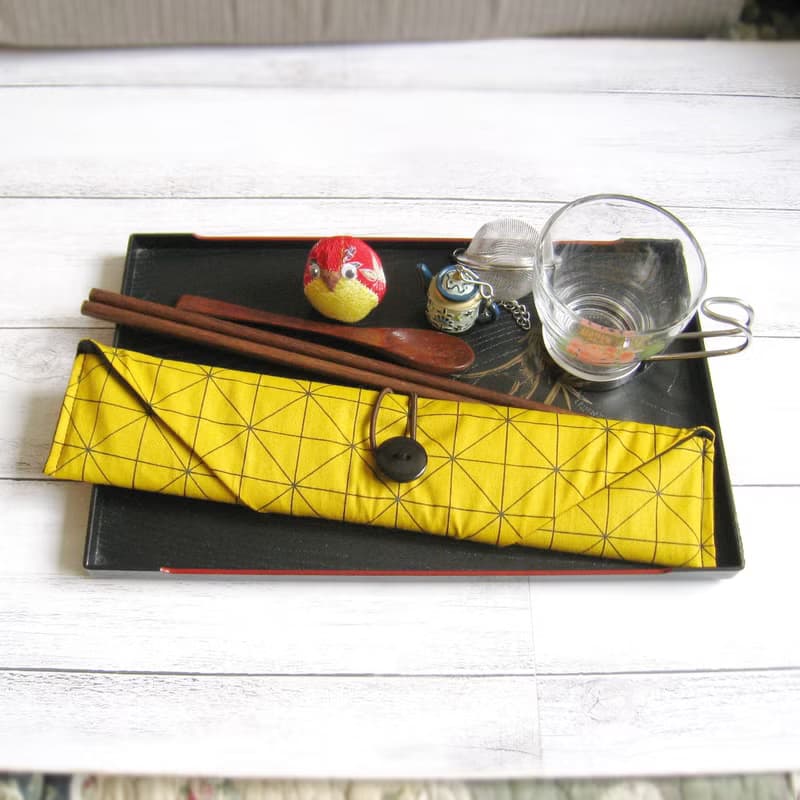 環保餐具組 餐具套 筷子套、餐具布套 飲管袋 CH-022