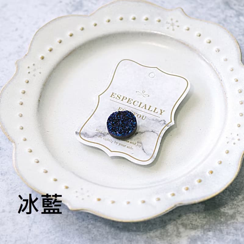 【出清特惠】水晶香氛扣 | 天然晶簇、擴香石 精油口罩扣、磁扣