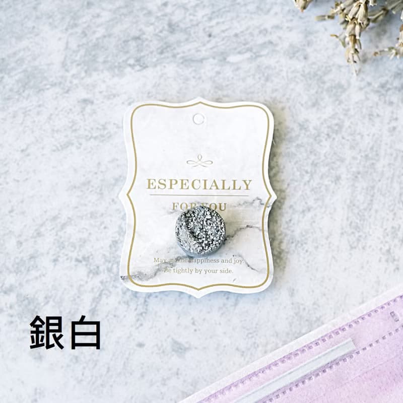 【出清特惠】水晶香氛扣 | 天然晶簇、擴香石 精油口罩扣、磁扣