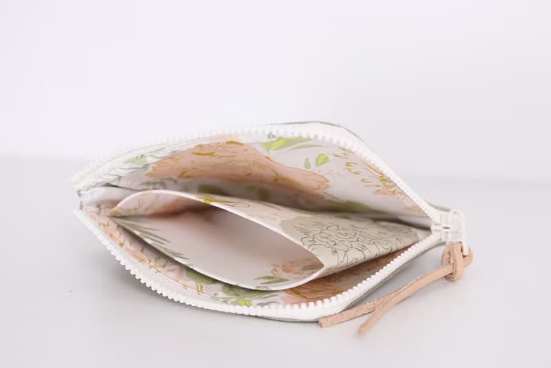 來一塊豆腐包 - 日本帆布 / 美國AGF花布 / 零錢包/L型零錢包