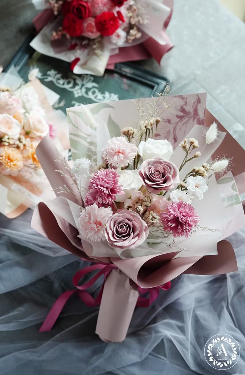 母親節花禮 / 香芬皂花系列 / 康乃馨香氛皂花束