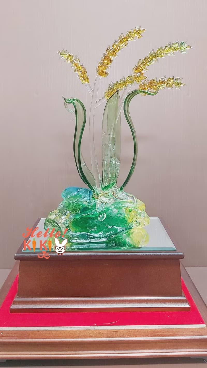 琉璃 穗滿豐裕 升遷送禮 退休送禮 開幕送禮 退伍禮物 新婚送禮