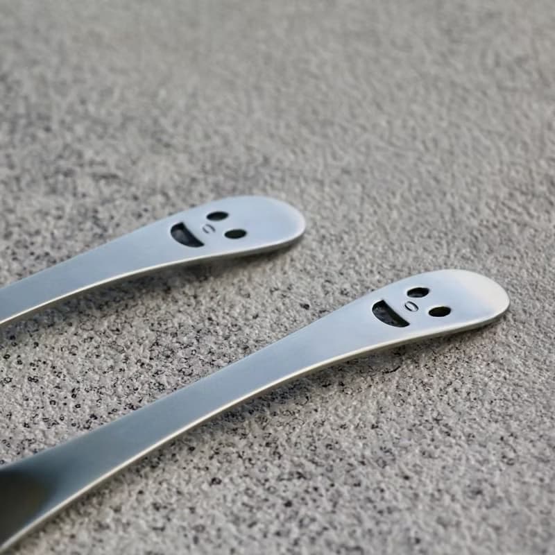 日本【SALUS 佐藤金屬】微笑NICO-中華匙