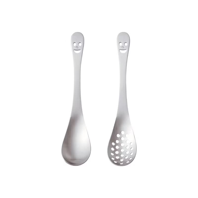 日本【SALUS 佐藤金屬】微笑NICO-中華匙