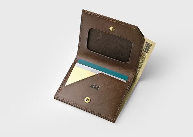 【福利商品】4U 對開錢包 深藍色 微瑕商品出清 日本豐岡鞄