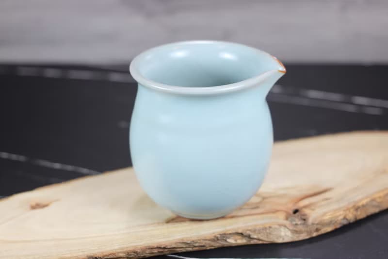 【送禮好物】300~340ml 汝窯 手拉坯 無把茶海 名家葉敏祥手作