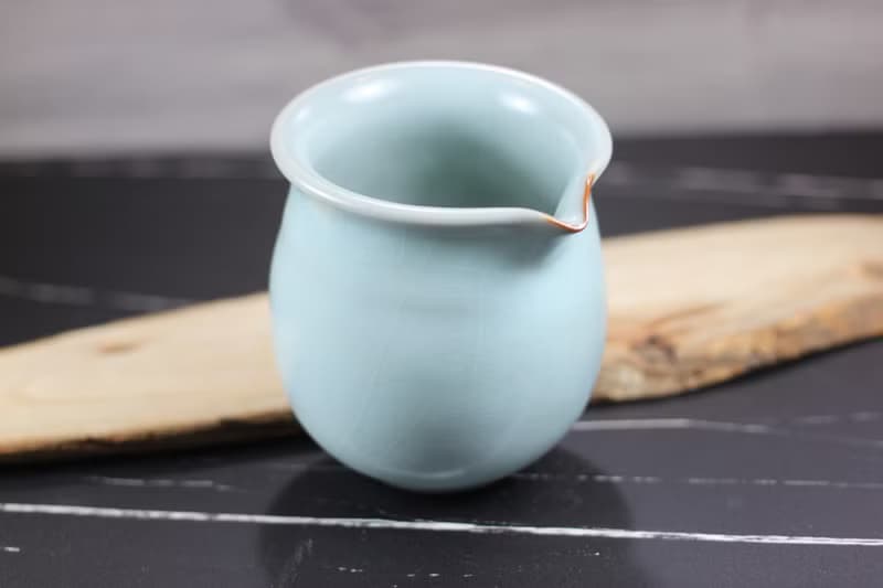 【送禮好物】300~340ml 汝窯 手拉坯 無把茶海 名家葉敏祥手作