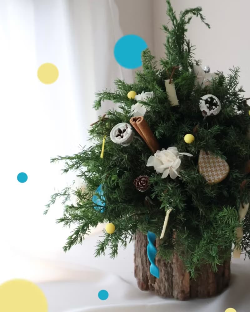 撞色聖誕樹 聖誕花圈 聖誕禮物 交換禮物 聖誕佈置