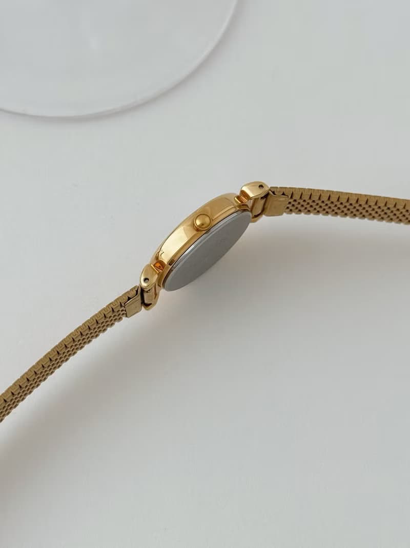 Vintage Seiko Gold Tone Bracelet Watch