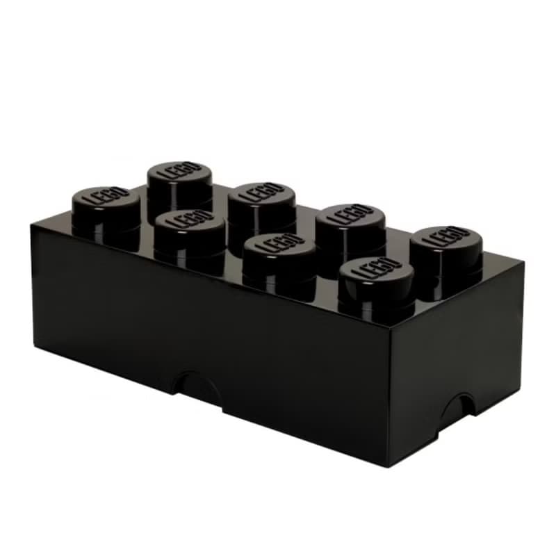 Room Copenhagen 樂高 LEGO 8凸收納盒-黑色(40041733) 送禮