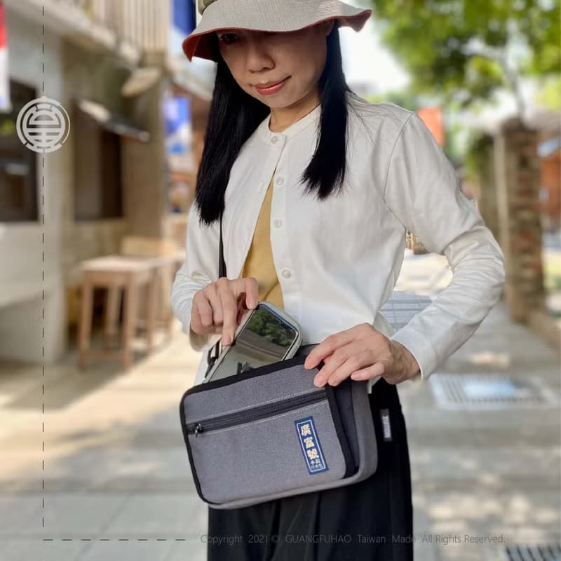 廣富號 帆布包 禮品 小玩伴 斜背包