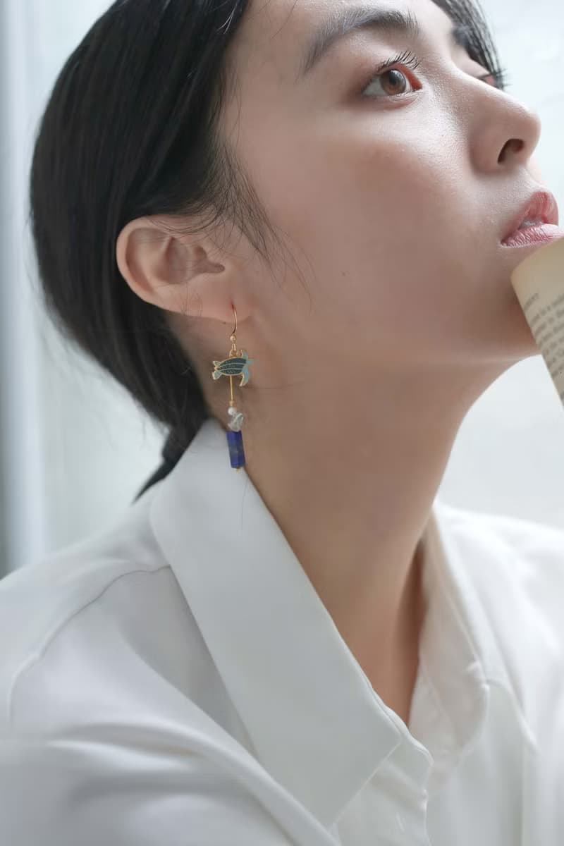 海龜 綠蠵龜 革龜 不對稱設計耳環 限量款