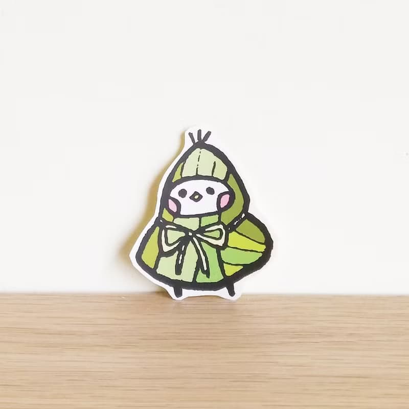 粽子 插畫貼紙 3件組