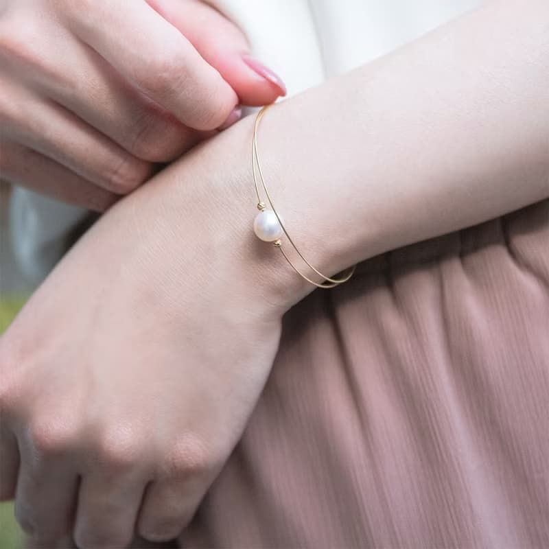 日本Akoya珍珠環繞手環