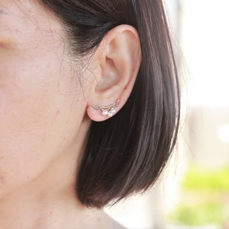 【母親節禮物】四季女神-冬-波賽芬Perseph 堇青石 淡水珍珠 不對