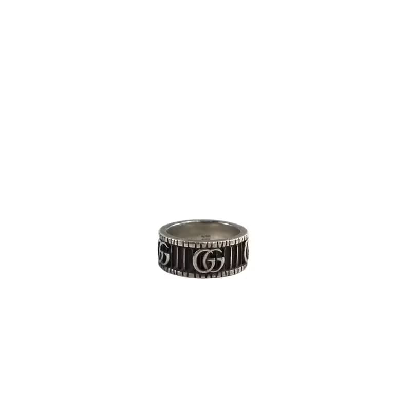 【 日本直送　名牌中古包 】GUCCI グッチ 指輪 シルバー マーモント vintage ヴィンテージ オールド cwb566