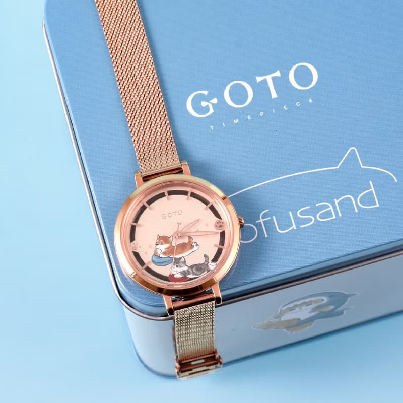 GOTO x mofusand貓福珊迪系列限量–米蘭帶–悠閒柴柴
