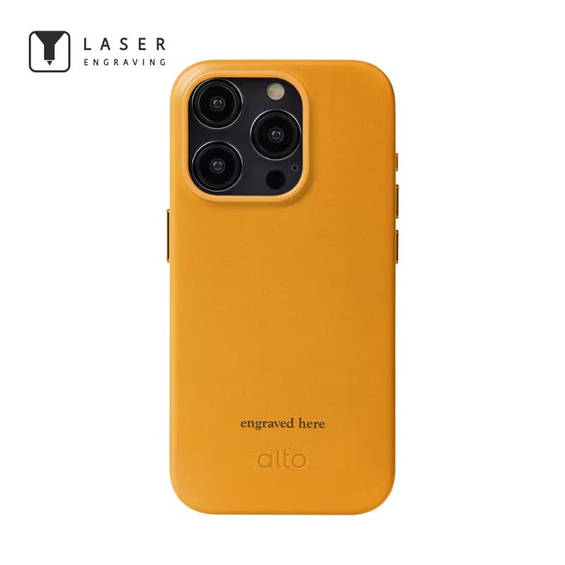 磁吸防摔皮革手機殼 iPhone 16系列 — 焦糖棕