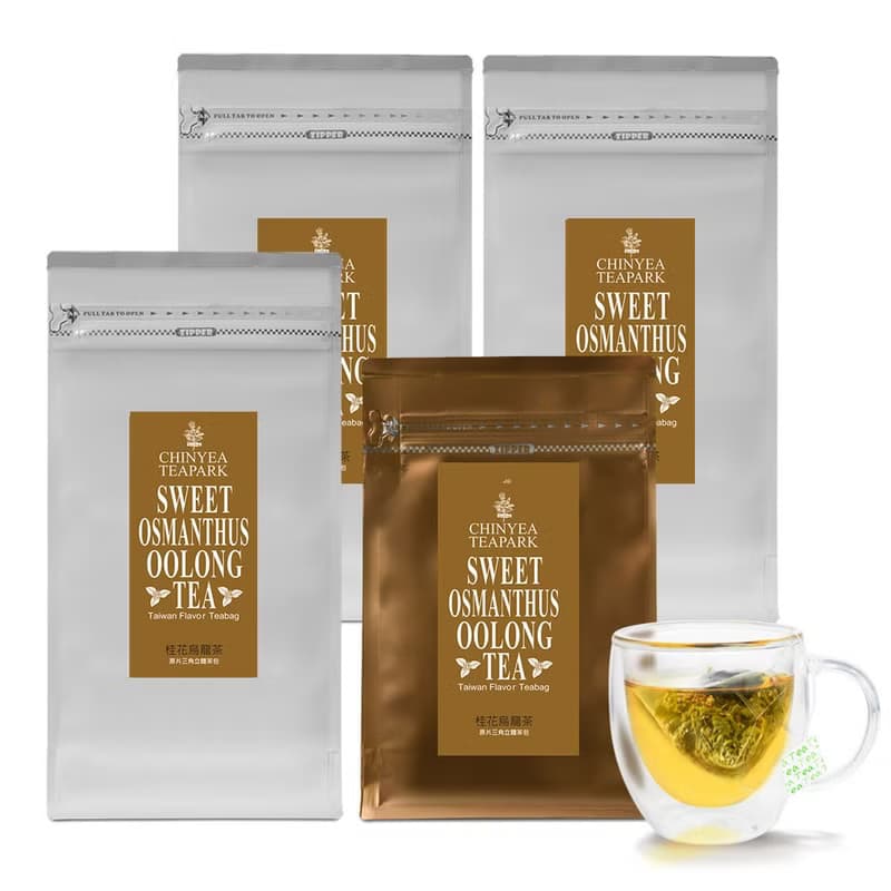 桂花烏龍茶包 -台灣人氣解膩NO.1傳統薰花茶