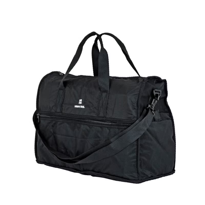 【HAPI+TAS】日本原廠授權 摺疊旅行袋(大)-霧面黑