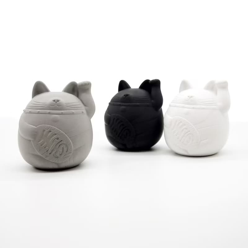 Maneki-neko Aroma stone I 招財貓擴香石 I 水泥 I 附5mi精油－