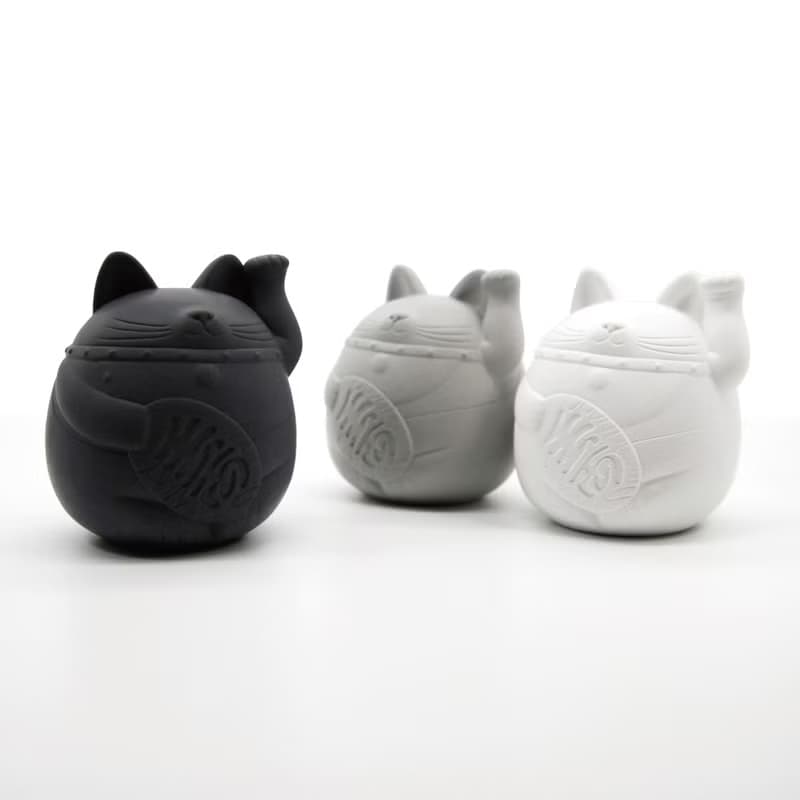 Maneki-neko Aroma stone I 招財貓擴香石 I 水泥 I 附5mi精油－