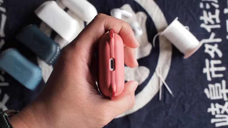 富士山Airpods pro / Airpods pro 2 皮革保護套