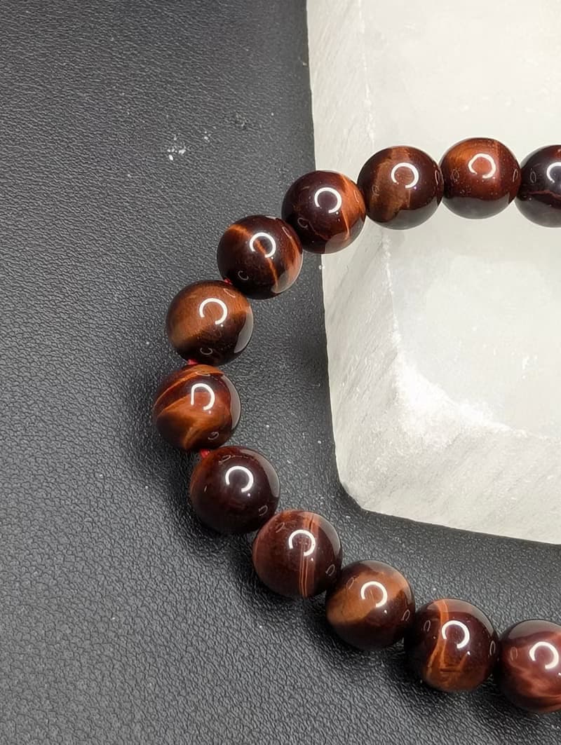 紅虎眼石 8mm Tigerite 手串 手鍊 天然水晶 水晶手鍊