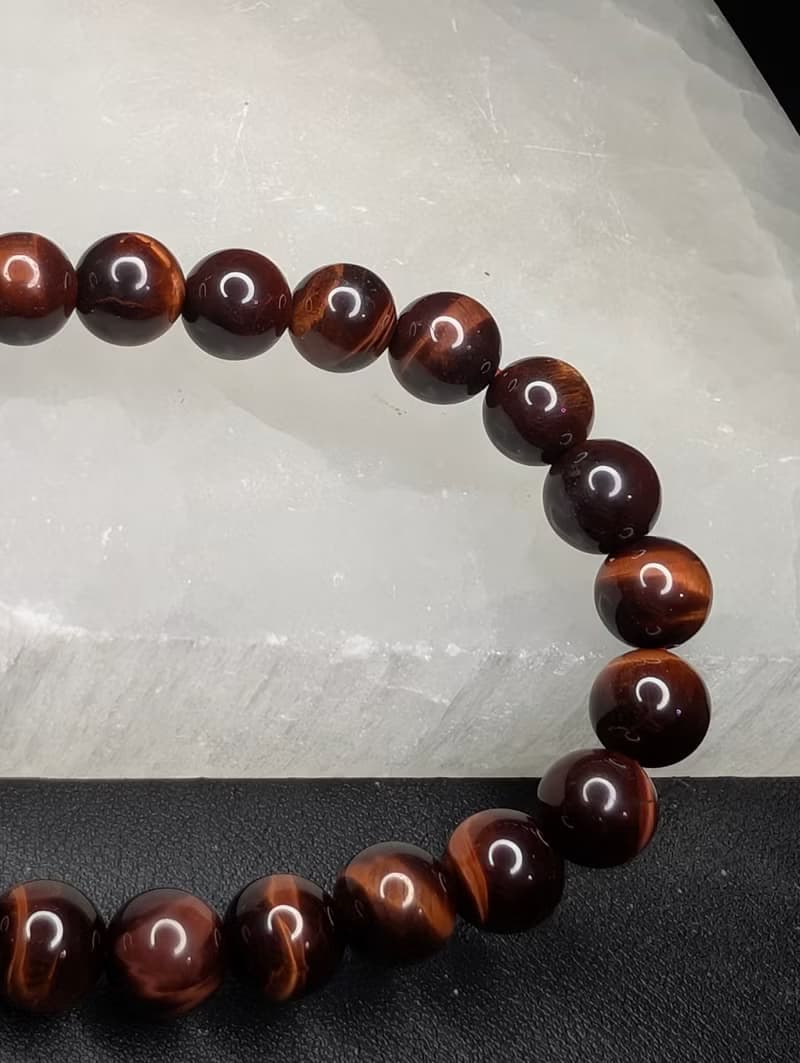 紅虎眼石 8mm Tigerite 手串 手鍊 天然水晶 水晶手鍊
