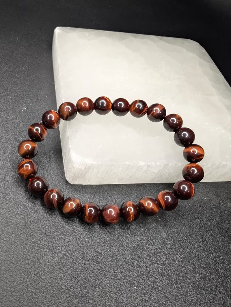 紅虎眼石 8mm Tigerite 手串 手鍊 天然水晶 水晶手鍊
