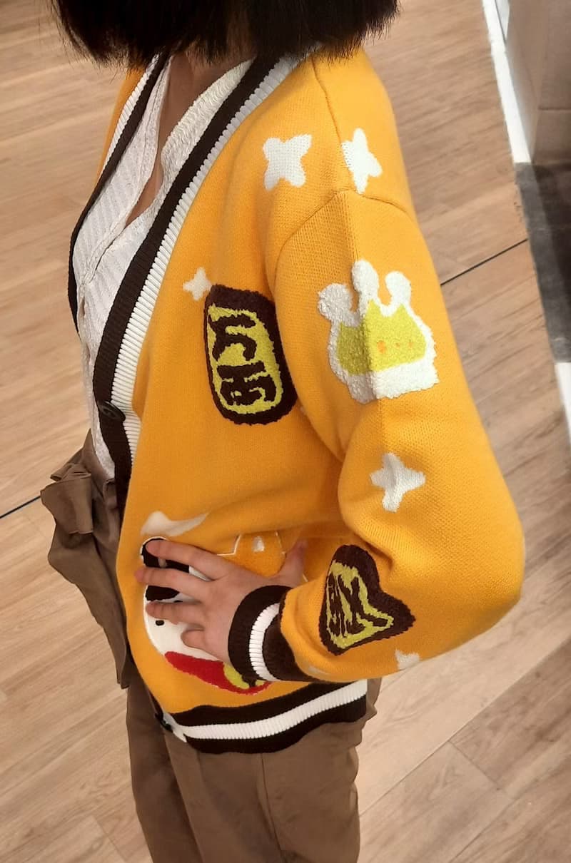 招財貓純棉毛衣